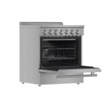 Forno Paolo 30-Inch Freestanding Electric Range, Stainless Steel, 4.38 cu.ft