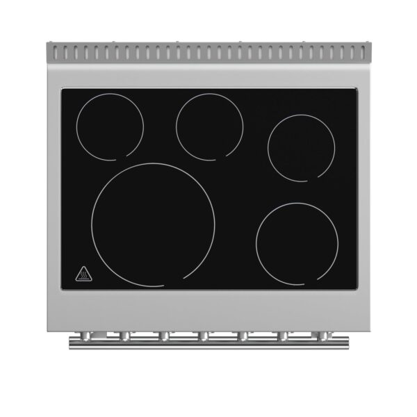 Forno Paolo 30-Inch Freestanding Electric Range, Stainless Steel, 4.38 cu.ft