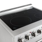 Forno Paolo 30-Inch Freestanding Electric Range, Stainless Steel, 4.38 cu.ft