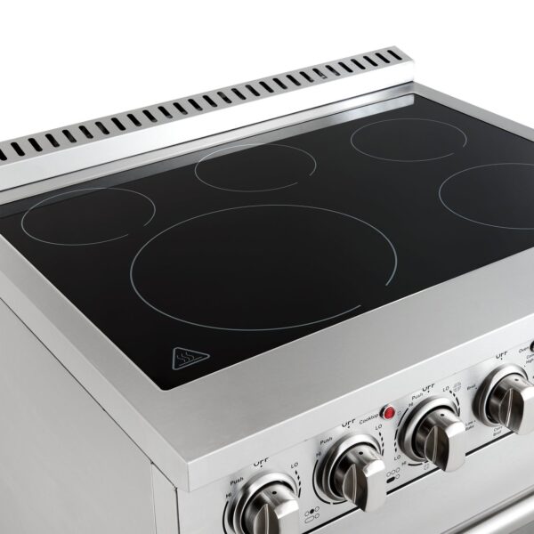 Forno Paolo 30-Inch Freestanding Electric Range, Stainless Steel, 4.38 cu.ft