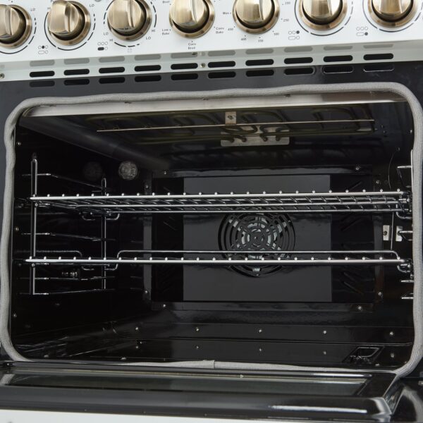 Forno Paolo 30-Inch Freestanding Electric Range, White, 4.38 cu.ft