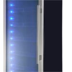 Forno Cesinali 24-Inch Built-In Beverage Cooler, 15.8 cu.ft, Stainless Steel, Dual Temperature Zones, LED Interior Lighting, Adjustable Shelves