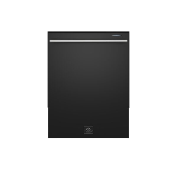 Forno Pozzo 24-Inch Built-In Tall Tub Top Control Dishwasher, Black, 49 dBA, Soil-Sensing Capable, ENERGY STAR
