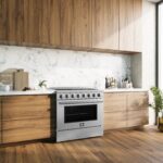 Forno Paolo 36 Inch Freestanding Electric Range, Stainless Steel, 5.44 cu.ft