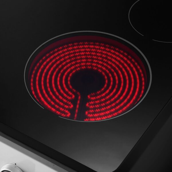 Forno Leonardo 30-Inch Stainless Steel Electric Range, True Convection, Energy Efficient