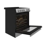 Forno Leonardo 30-Inch Stainless Steel Electric Range, True Convection, Energy Efficient