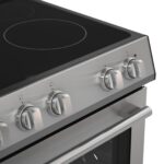 Forno Leonardo 30-Inch Stainless Steel Electric Range, True Convection, Energy Efficient