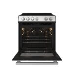 Forno Leonardo 30-Inch Stainless Steel Electric Range, True Convection, Energy Efficient