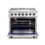 Forno Massimo 36-Inch Freestanding Chef Door Electric Range, True Convection Oven