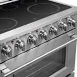 Forno Massimo 36-Inch Freestanding Chef Door Electric Range, True Convection Oven