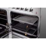 Forno Galiano 60-Inch Freestanding Dual Fuel Range, 10 Burners, Double Convection Ovens