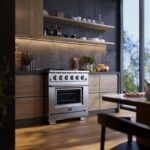 Forno Capriasca 30-Inch Freestanding Gas Range, 4 Burners, True Convection Oven