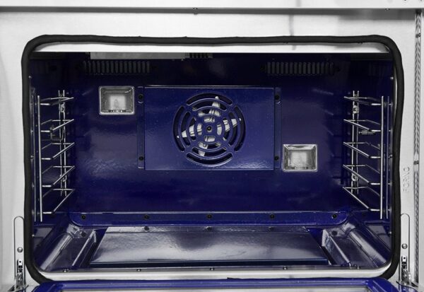 Forno Capriasca 30-Inch Freestanding Gas Range, 4 Burners, True Convection Oven