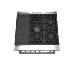 Forno Lazio 30-Inch Freestanding Gas Range, 4 Burners, Convection Oven, Energy Efficient