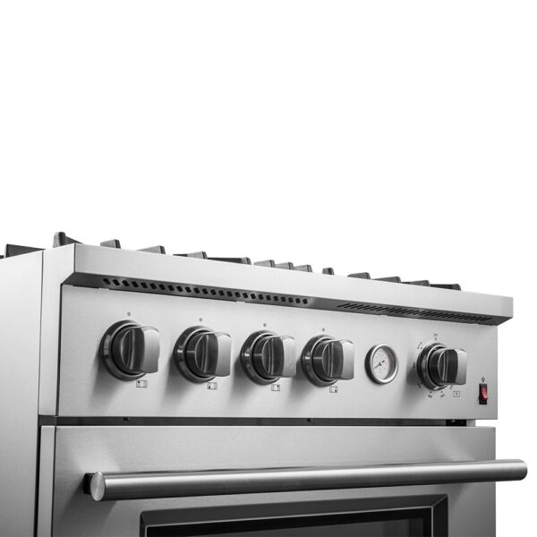 Marco 30-inch Gas Range Stainless Steel, 4 Burners 37,000 BTU, 4.32 cu.ft