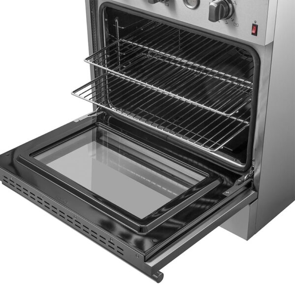 Marco 30-inch Gas Range Stainless Steel, 4 Burners 37,000 BTU, 4.32 cu.ft