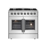 Forno Galiano 36" Freestanding French Door Dual Fuel Range