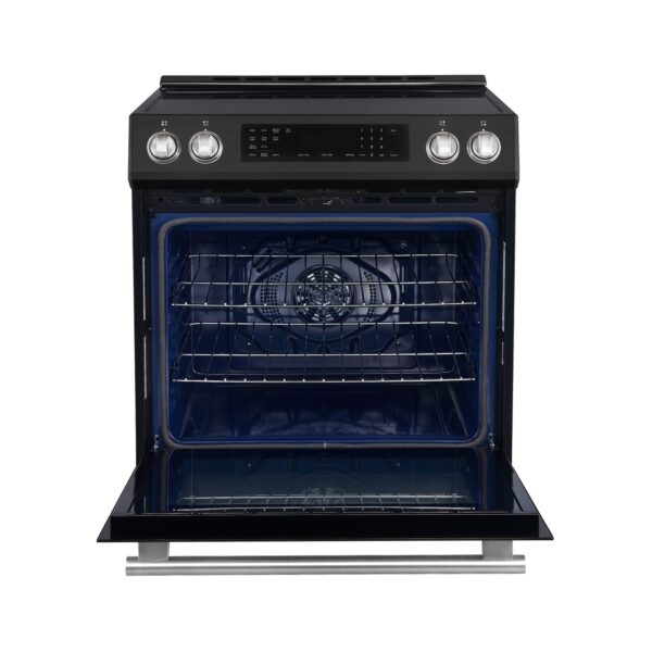 Forno Donatello Espresso 30-Inch Slide-In Black Induction Range, Convection Oven, 5 Cooking Zones, Touch Control Panel No rating value. Same page link. (0) Write a review