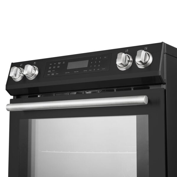 Forno Donatello Espresso 30-Inch Slide-In Black Induction Range, Convection Oven, 5 Cooking Zones, Touch Control Panel No rating value. Same page link. (0) Write a review