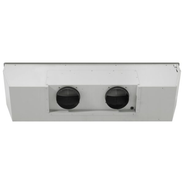 Forno Frassanito 48-Inch Recessed Range Hood, Stainless Steel Baffle Filters, LED Lighting