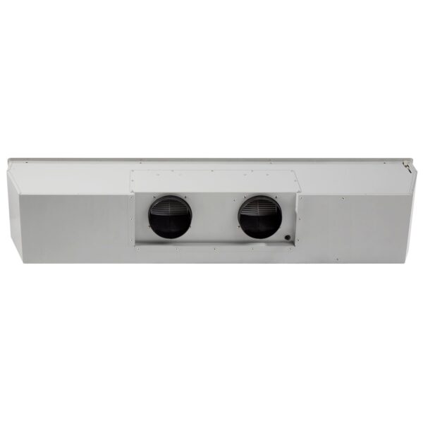 Forno Frassanito 60-Inch Recessed Range Hood, Stainless Steel Baffle Filters, LED Lighting