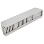 Forno Frassanito 60-Inch Recessed Range Hood, Stainless Steel Baffle Filters, LED Lighting