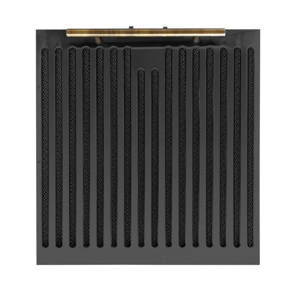 Forno Bari Espresso 30-Inch Under Cabinet Range Hood, Black, 600 CFM, LED Lighting, Dishwasher-Safe Baffle Filters, 3-Speed Fan Control