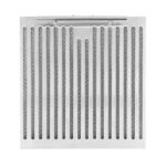 Forno Bari Espresso 30-Inch Under Cabinet Range Hood, Stainless Steel, 400 CFM, LED Lighting, Dishwasher-Safe Baffle Filters, 4-Speed Fan Control