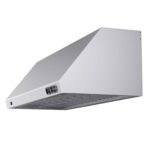 Forno Biagio 60-Inch Wall Mounted Range Hood, Stainless Steel, Heavy Duty