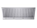 Forno Palazzo 60-Inch Wall Mounted Range Hood, Stainless Steel, Heavy Duty Baffle Filters, Remote Control