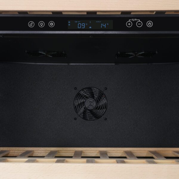 Forno Celano 30-Inch Triple Zone Wine and Beverage Cooler, 21.3 cu.ft, Stainless Steel