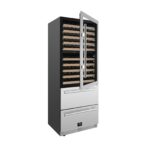Forno Celano 30-Inch Triple Zone Wine and Beverage Cooler, 21.3 cu.ft, Stainless Steel