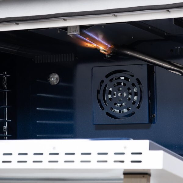 Forno Massimo 36-Inch White Freestanding Gas Range, 6 Sealed Burners, Convection Oven, Energy Efficient