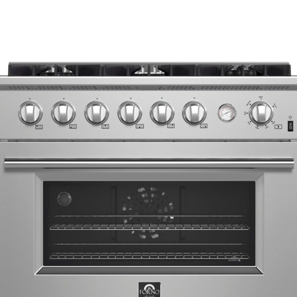 Marco 36-Inch Gas Range Stainless Steel, 6 Burners 67,000 BTU, 5.36 cu.ft