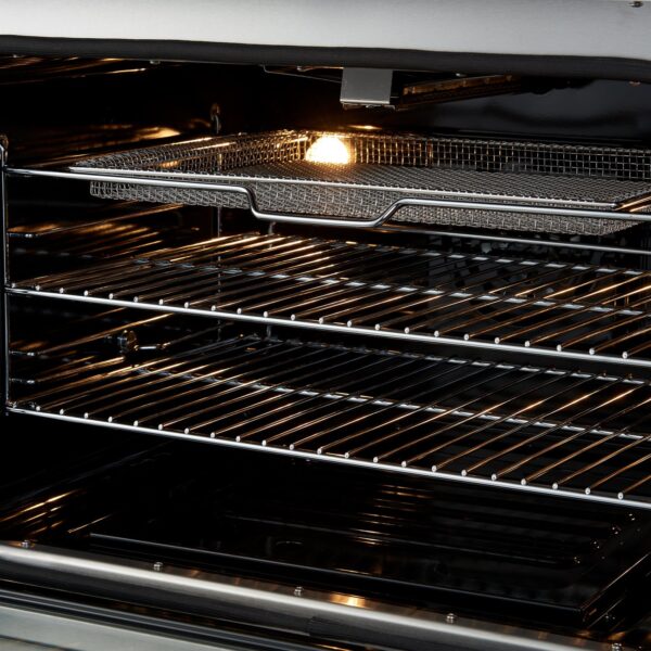 FORNO Giovanni 30-inch Gas Range Stainless Steel, 5 Burners 67,000 BTU, 4.32 cu.ft. Convection Oven