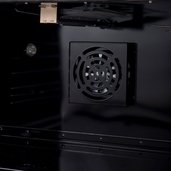 Marco 36-Inch Gas Range Black & Antique Brass Design, 6 Burners 67,000 BTU, 5.36 cu.ft