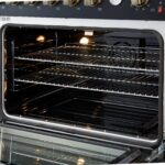 Marco 36-Inch Gas Range Black & Antique Brass Design, 6 Burners 67,000 BTU, 5.36 cu.ft