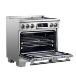 Forno Maximus 36 Inch Induction Range with Air Fryer  No rating value. Same page link. (0) Write a review