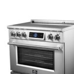Forno Maximus 36 Inch Induction Range with Air Fryer  No rating value. Same page link. (0) Write a review