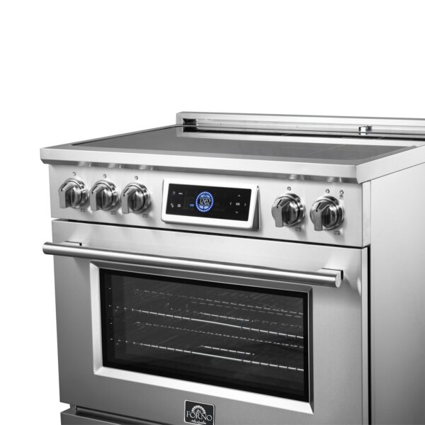 Forno Maximus 36 Inch Induction Range with Air Fryer  No rating value. Same page link. (0) Write a review