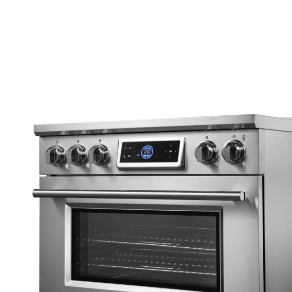 Forno Maximus 36 Inch Induction Range with Air Fryer  No rating value. Same page link. (0) Write a review
