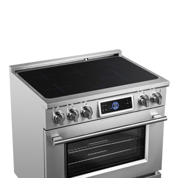 Forno Maximus 36 Inch Induction Range with Air Fryer  No rating value. Same page link. (0) Write a review