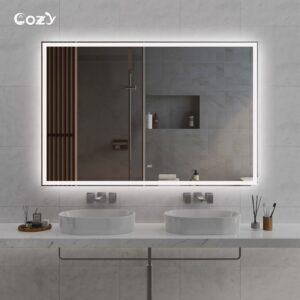 72"x48" LED Mirror, Fornt and Back lit