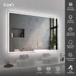 72"x48" LED Mirror, Fornt and Back lit
