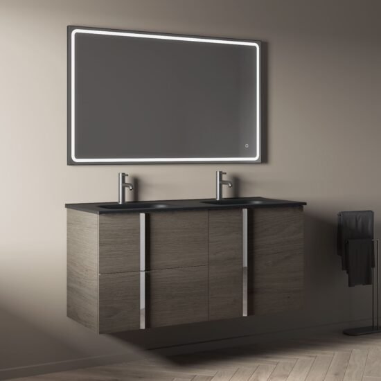 Royo Mirror 60"h X 32"w Noa Black