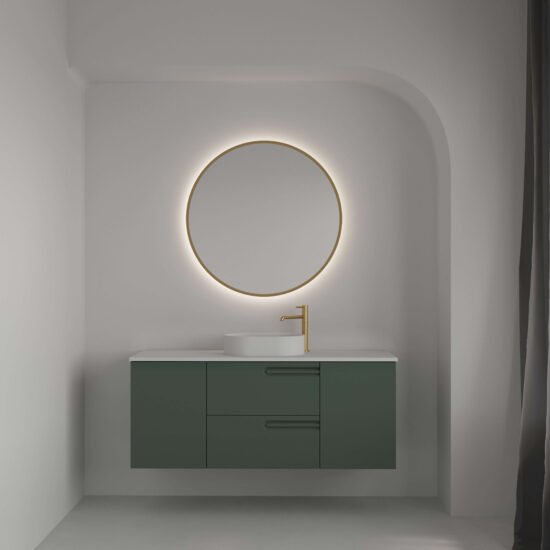Royo Mirror Ø24" Aura Gold
