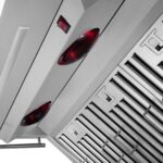 Forno Savona 36-Inch Wall Mount Range Hood, Baffle Filters, Backsplash Included