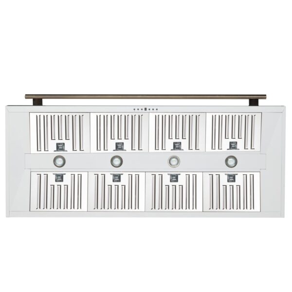 Forno Aria 60 Inch Wall-Mounted Range Hood in White