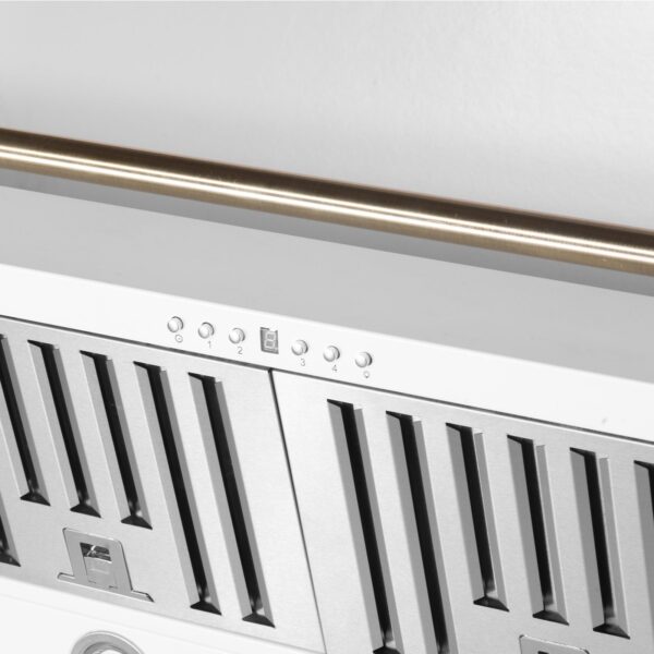 Forno Aria 60 Inch Wall-Mounted Range Hood in White
