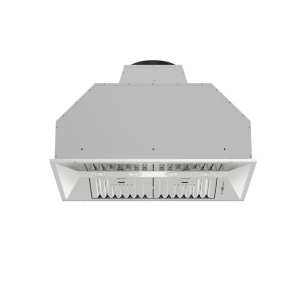 Forno Altilia 36-Inch Insert Range Hood, Stainless Steel, LED Lighting, Baffle Filters